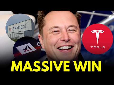 Elon Hints At A Tesla–SpaceX Union