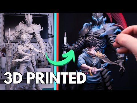 How to 3D Print Anime Figures with Uniformation GKTwo | Solo Leveling