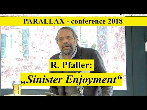 Robert Pfaller - Parallaxes of Sinister Enjoyment