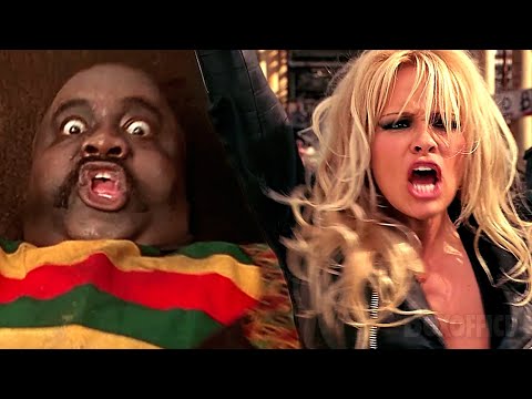 Pamela Anderson's legendary grenade throw | Barb Wire | CLIP