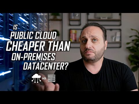 Is Public Cloud Cheaper than On Premises Datacenter? | Public vs On-Premises Cloud Solutions