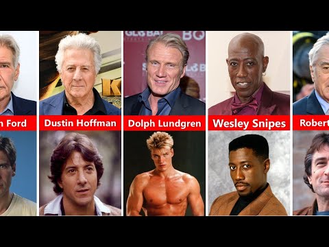 Then & Now : Legendary Hollywood Actors