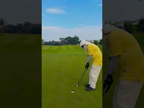 Sadhguru lands an Eagle on the Golf Course