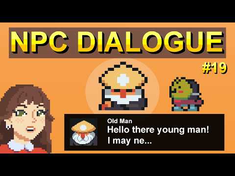 Add NPC and Dialogue System to your Game - Top Down Unity 2D #19