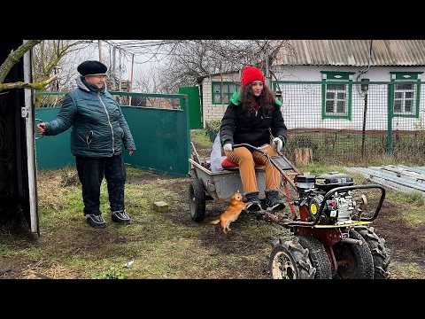 Village Life: A Difficult 15 km Road Home After Work