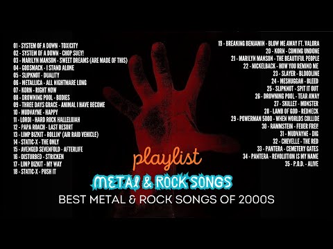 Best Metal & Rock Songs of 2000s