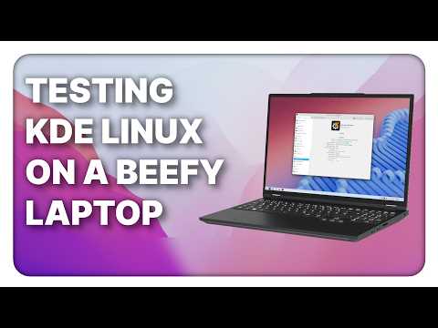 Testing KDE's OFFICIAL DISTRO on REAL hardware: Tuxedo Stellaris 16 Gen 7 !