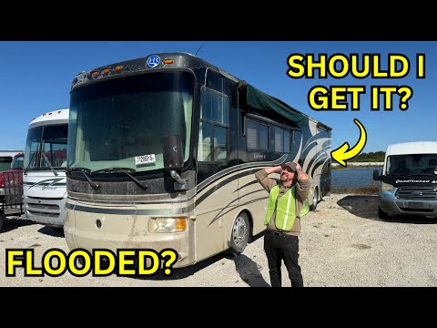 Mike Found a "Flooded" RV That Could Go Very Cheap!