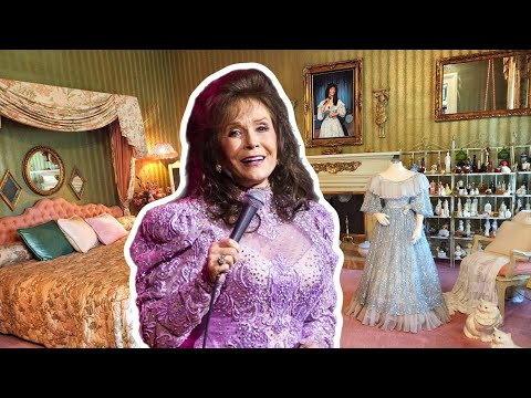 Inside Loretta Lynn's FAMOUS Mansion & Coal Miner's Daughter House Replica