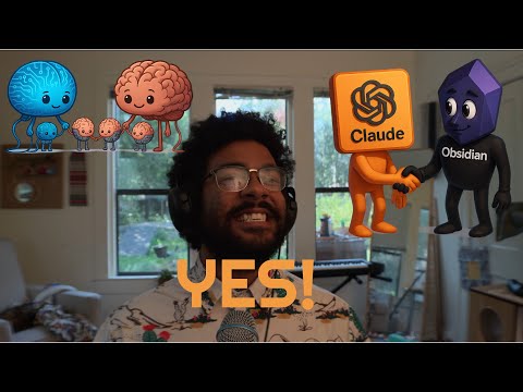 I Built a Second Brain That Thinks With Me (Obsidian + Claude AI)