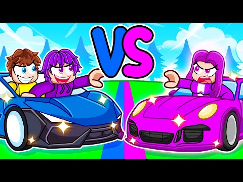 BOYS vs GIRLS FASTEST CAR in Roblox!