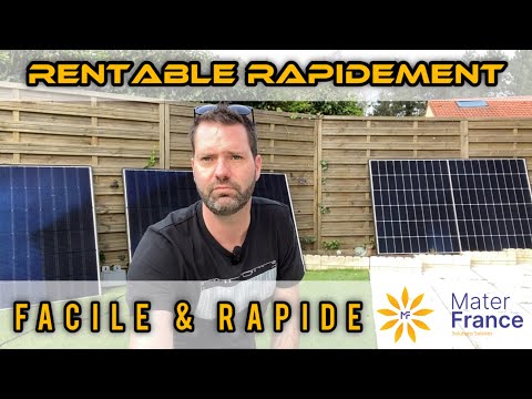 Je pose un kit Plug & Play MATERFRANCE ☀️ Installation photovoltaïque facile (800W stepuptech avis)