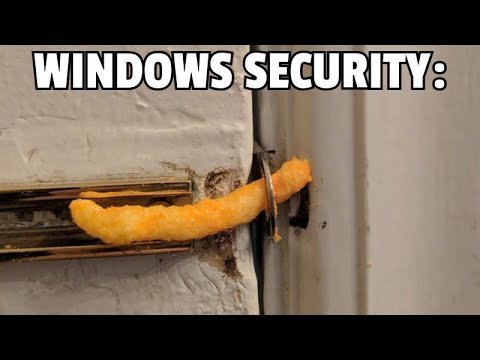 Windows Security is a just a bad joke now