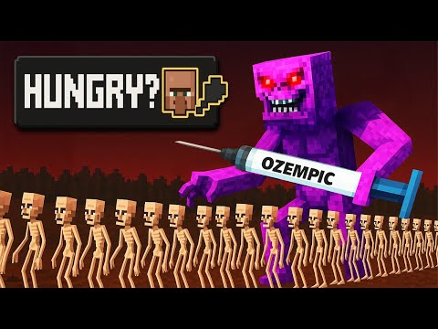 I Gave Villagers Ozempic For 10 Days