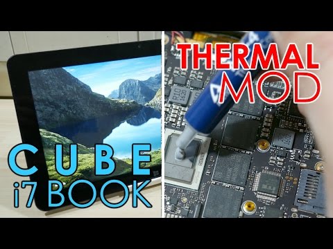 Cube i7 Book Thermal Mod Tutorial (50°C Temp Drop)