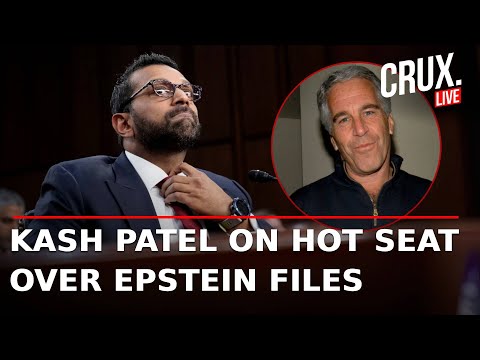 LIVE | Watch: Kash Patel SHOCKED When Epstein Video Plays At His Congressional Hearing | Trump