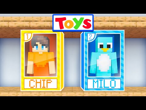 We TURNED Into TOYS in Minecraft!