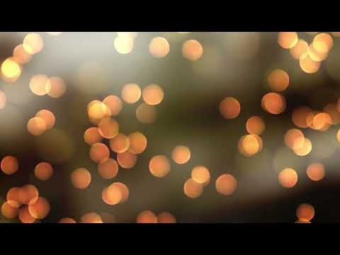 Small Little Orange Lights  4K Relaxing Screensaver