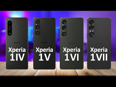Sony Xperia 1 VII VS  Sony Xperia 1 VI VS Sony Xperia 1 V VS Sony Xperia 1 IV