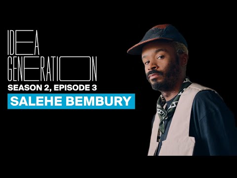 Shoe Designer Salehe Bembury On His Journey, Spunge and Childhood | Idea Generation