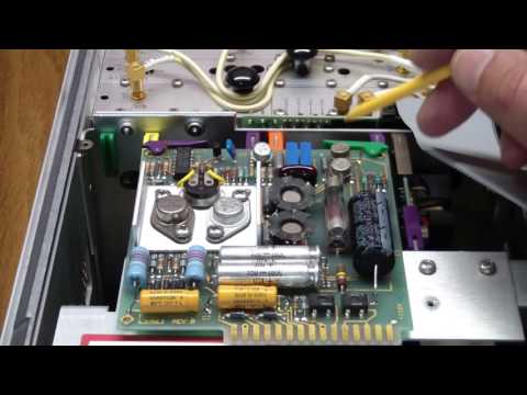 AE#7 Hewlett Packard 3585A Spectrum Analyzer repair
