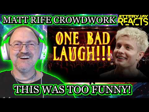 Worst Laugh Ever - Matt Rife Crowd Work - Reaction