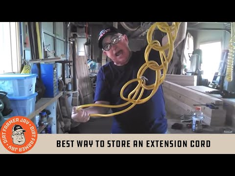 Best Way to Store an Extension Cord