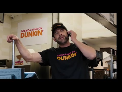 Dunkin Drive Thru with Ben Affleck - Superbowl 2023 Commercials - TOP one
