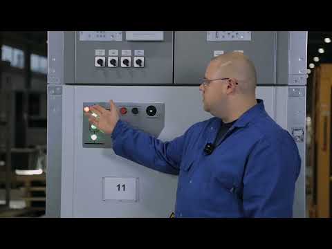 Обучающее видео по работе с КРУ Волга 35 кВ