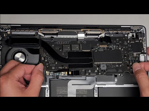 2020 M1 13" inch MacBook Pro A2338 Near Complete Disassembly Liquid Spill Repair Speakers Fan Screen