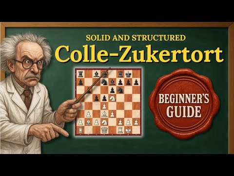 Crush with the Colle-Zukertort: The opening every beginner needs