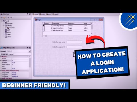 How to Develop A Login Application in Delphi | Beginner Friendly Tutorials On Coding