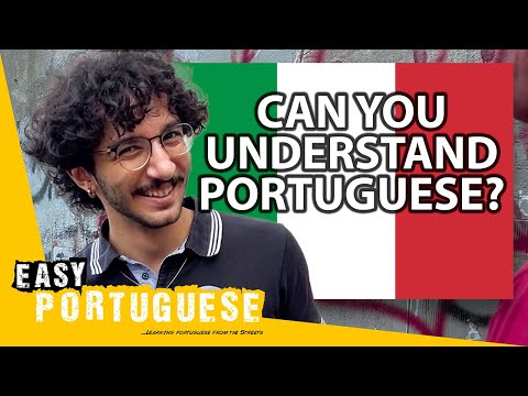 Brazilian Portuguese vs Italian: Do They Understand Each Other? | Easy Portuguese 157
