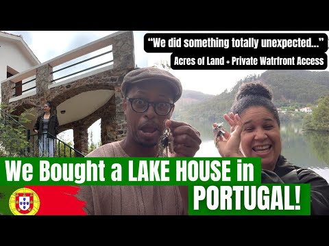Today We Bought a LAKE HOUSE in Portugal to Renovate & Build a Lakeside RETREAT (Tour + Big Plans)