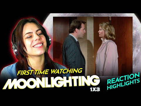 Leia back on the case for MOONLIGHTING 1x3 "Gunfight at the So-So Corral" (1985) TV Reaction