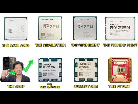 Every Ryzen CPU Era Explained in 17 Minutes