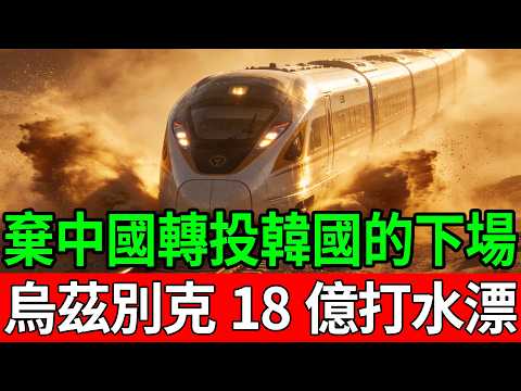 棄單中國轉投韓國的下場！烏茲別克豪砸18億美元買高鐵，韓國列車卻在攝氏60度沙漠熱到大罷工……烏國回頭求中國出手，真實測試數據讓全球跌破眼鏡#科普#工程#超級工程#中國基建#建造 科技#高鐵#中國高鐵