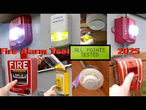 Testing My Garage Fire Alarm System 2025 Annual Full Test