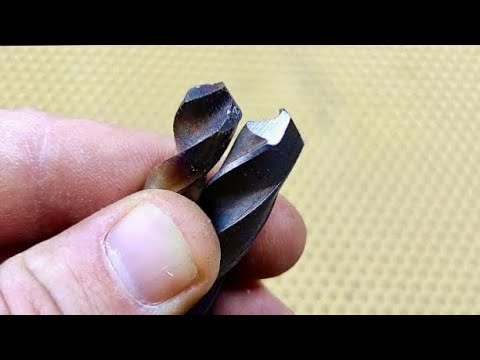 How to sharpen a drill in 10 seconds! With this device you will become a level 100 master!