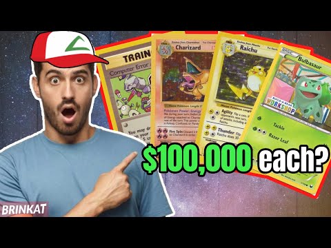 10 Most Expensive Pokemon Cards EVER | These Are Worth A Fortune