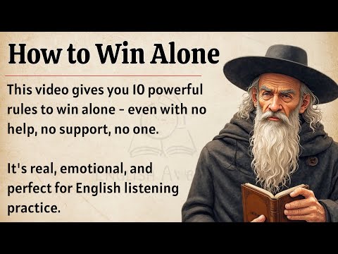 How to Win Alone || Graded Reader || Improve Your English Fluency Everyday β