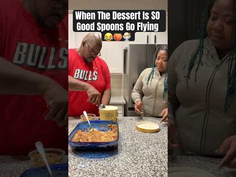 We Couldn’t Wait… Peach Dump Cake Was TOO Good 🍑😂 | Living With The Tillmans #MarriedLifeMoments