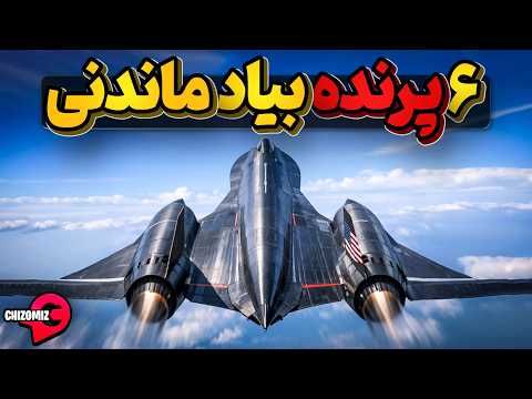 6 پرنده نظامی کارآمد 🏴