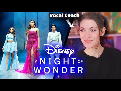 Vocal Coach Reaction to Stell of SB19, Zephanie and Janella Salvador / A Night of Wonder with Disney