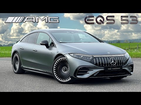 Mercedes-AMG EQS 53 // Review on Autobahn