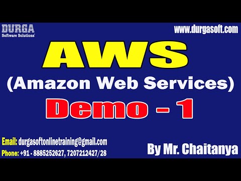 AWS (Amazon Web Services) tutorials || Demo - 1 || by Mr. Chaitanya On 18-12-2025 @7:30AM (IST)