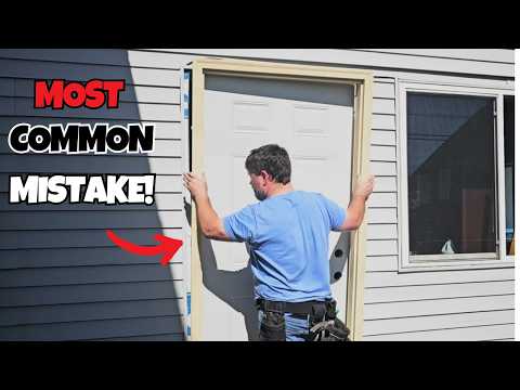 How to Install an Exterior Pre-Hung Door on a Concrete Slab (Step-by-Step Guide!)