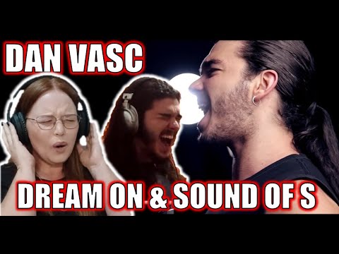 FIRST TIME Hearing Dan Vasc 😱 | ‘Dream On’ & ‘Sound of Silence’ Rock Covers REACTION
