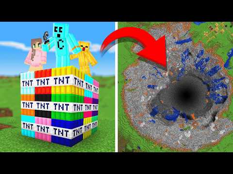 We Tried EVERY Lucky TNT in Minecraft