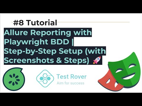 Allure Reporting with Playwright BDD | Step-by-Step Setup (with Screenshots & Steps) 🚀